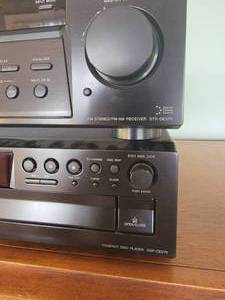 Sony Stereo Receiver and Compact Disc Player STR-DE575  CDP-CE275