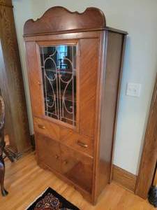 Art Deco Antique China Cabinet