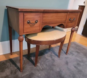 Charming Vintage Vanity Desk by Henredon