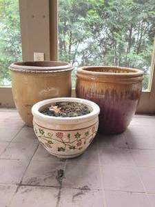 Outdoor Planters Grouping B