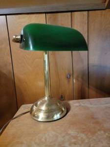 Retro Bankers Desk Lamp