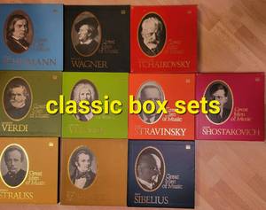 Classical Composers Vinyl Box Set Collection