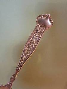 Amazing Antique 1896 Sterling Silver Spoons