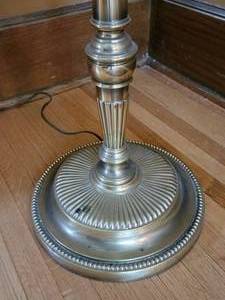 Elegant Stiffel Brass Floor Lamp
