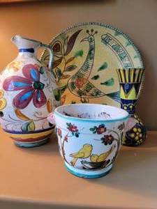 Charming Hand Painted Pottery Collection