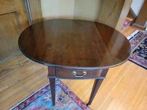 Ethan Allen Drop Leaf Side Table