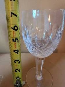 Waterford Crystal Wine Glasses, 7  set of 10  Colleen