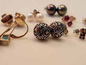 14k Yellow Gold  Pearl  Gemstone and John Hardy Earring Collection