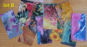 Collection of Colorful Scarves  New  Lot b