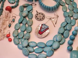 Timeless SW Turquoise  Coral  Shell Jewelry Collection