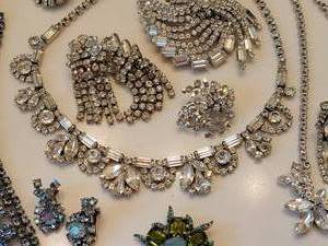 Sparklers Vintage Rhinestone and Crystal Jewelry Collection