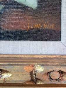 Still Life Musical Original Oil on Canvas artist signed