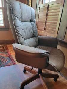 Pale Mossy Green Executive Office Chair
