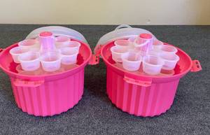 lot 12 image: Lot of 2 Cuisinart Cupcake Carriers