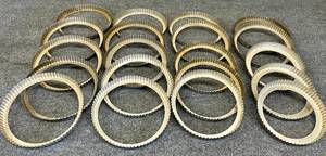 lot 55 image: Lot of Pie Crust Shields