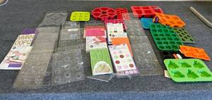 lot 57 image: HUGE Lot of Candy and Cupcake Molds
