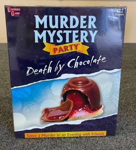lot 68 image: NEW Death by Chocolate Murder Mystery Party Game