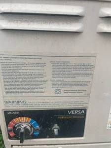 lot 6 image: Raypak 55,000 BTU Propane Pool Heater 