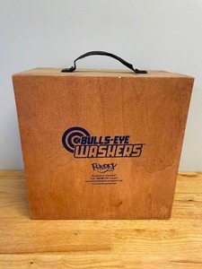 lot 17 image: Bulls-Eye Outdoor Washers Yard Game with Case
