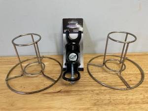 lot 48 image: Lot of Fishing Rod Holders