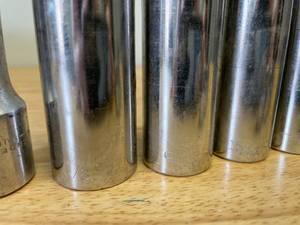 lot 90 image: Lot of Vintage Craftsman Deep Sockets