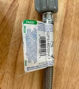 lot 76 image: Lot of 3 Nominal Push Connect 12 in Faucet Pipes