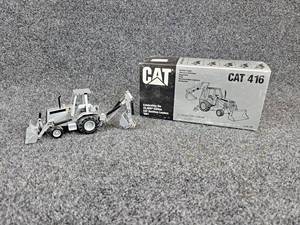 lot 117 image: NZG  Caterpillar 416 Backhoe Loader 150 Diecast Model - Special Edition - Made in West Germany