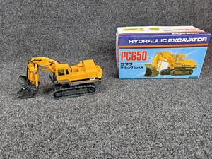 lot 127 image: Komatsu PC650 Hydraulic Excavator 150 Scale Diecast Model