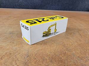 lot 146 image: NZG Caterpillar 215 Hydraulic Excavator 150 Scale Diecast Model - Made in West Germany