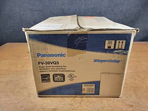 New Open Box - Panasonic Super Quiet Ventilating Fan - Part No. FV-30VQ3