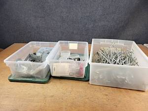 Lot of 14 Peg Hooks (most about 10 Long), Electrical and More