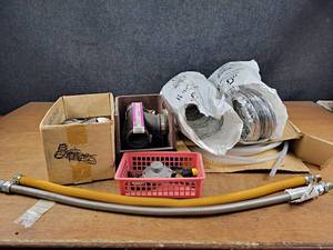 6 Flex Duct, Tubing, Rubber PlumbQwik Fittings and More