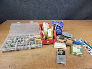 Lot of Cartridge Fuses, Plug Fuses and More