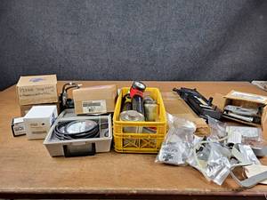 Lot of Assorted HVAC Parts, Magnehelic Pressure Gauge and More - NO SHIPPING