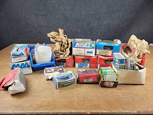 Huge Lot of Assorted Screw and Nails