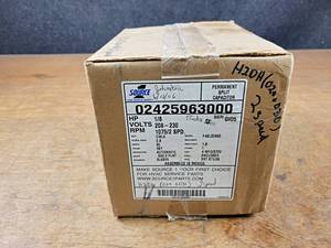 New Old Stock - Electric Motor - 18hp, 208-230V - Part No. 02425963000