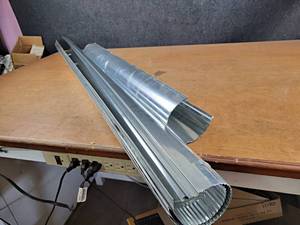 18 of 3 Steel Duct Pipe - Includes (3) 60 and (1) 36