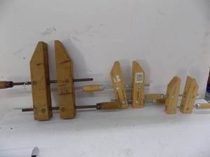lot 33 image: 3 - Wood Clamps