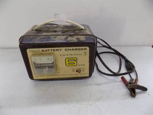 lot 36 image: Sears Battery Charger 6 and 12 Volts 6 Amp