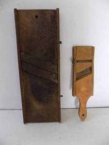 lot 74 image: Antique Slicers 2 Count