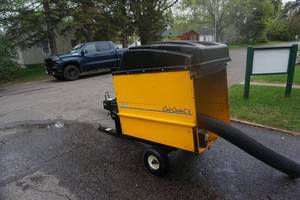 Cub Cadel Mow and Vac Pull Behind Lawn Vac System