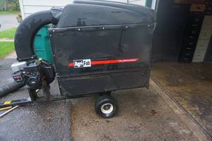 Agri Fab The Heavy Weight Mow and Vac Pull Behind Lawn Vac System