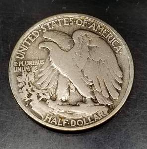lot 18 image: 1918-S WALKING LIBERTY HALF DOLLAR