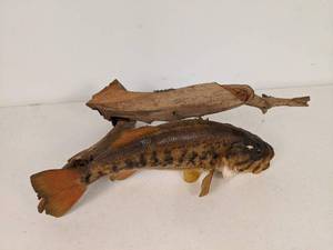 lot 79 image: Mountable Tree Branch Fish Dcor, 15