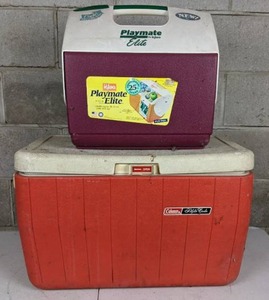 lot 46 image: Pair of Coolers Playmate and Coleman