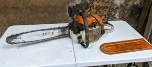 lot 138 image: STIHL 028 AV Super Chainsaw
