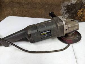 lot 144 image: SearsCraftsman Industrial 7 Angle Grinder