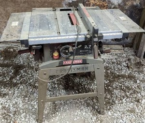 lot 3 image: Original Craftsman 10in Table Saw