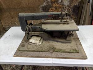 lot 182 image: Sears Craftsman 16-Inch Variable Speed Scroll Saw