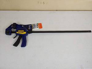 lot 143 image: New Irwin Quick Grip 24 One Handed Bar Clamp